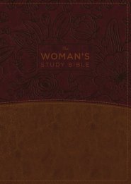 The NKJV, Woman's Study Bible, Imitation Leather, Brown/Burgundy, Full-Color, Indexed