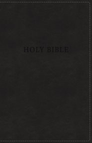 KJV, Deluxe Gift Bible, Imitation Leather, Black, Red Letter Edition