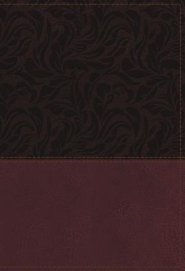 NKJV Study Bible, Leathersoft, Red, Full-Color, Red Letter Edition, Comfort Print