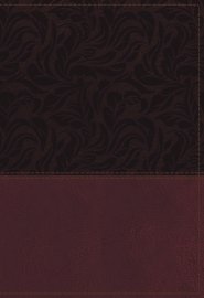 NKJV Study Bible, Leathersoft, Red, Full-Color,  Indexed, Comfort Print