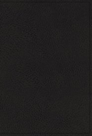 KJV Holy Bible: Giant Print with 53,000 Cross References, Black Premium Goatskin Leather, Premier Collection, Comfort Print: King James Version