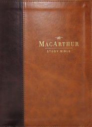 NASB, MacArthur Study Bible, 2nd Edition, Leathersoft, Brown, Comfort Print