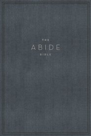NET, Abide Bible, Cloth over Board, Blue, Comfort Print