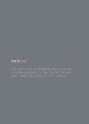 NKJV Bible Journal - Matthew, Paperback, Comfort Print