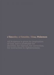 NKJV Bible Journal - 1-2 Timothy, Titus, Philemon, Paperback, Comfort Print