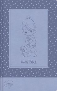 International Children's Bible (ICB) Precious Moments Bible, Leathersoft, Blue
