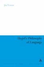 Hegel's Philosophy of Language
