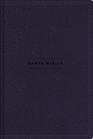 NVI, Santa Biblia, Revisión 2022, Ultrafina, Letra Gigante, Leathersoft, Azul marino, Palabras de Jesús en Rojo, Comfort Print