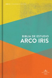 RVR 1960 Biblia de Estudio Arcoíris, multicolor tapa dura