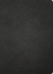 KJV Study Bible, Full-Color, Black Premium Goatskin, Indexed