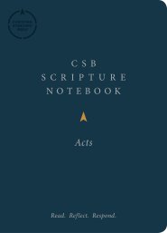 CSB Scripture Notebook, Acts