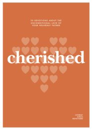 Cherished - Teen Girls' Devotional