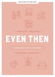 Even Then - Teen Girls' Devotional