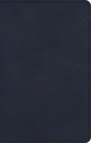 KJV Personal Size Bible, Navy LeatherTouch