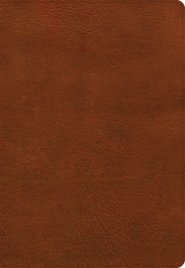NASB Super Giant Print Reference Bible, Burnt Sienna LeatherTouch