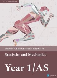 Pearson Edexcel As And A Level Mathematics Statistics & Mechanics Year 1/as Textbook + E-book