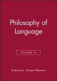 Philosophy of Language