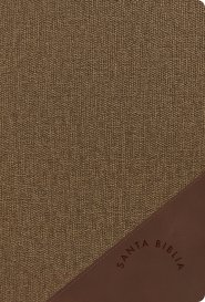 RVR 1960 Biblia letra grande tamaño manual, café duotono símil piel (Edición 2023)