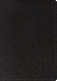 ESV Study Bible, Large Print, Indexed (Genuine Leather, Black)