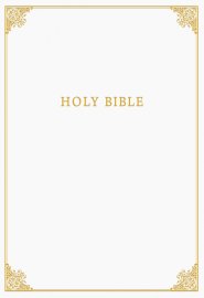 CSB Family Bible, White LeatherTouch Over Board
