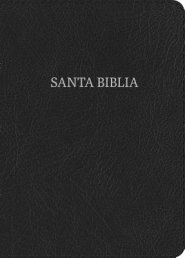NVI Biblia Letra Súper Gigante, negro piel fabricada