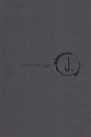 NLT Jesus-Centered Bible, Charcoal