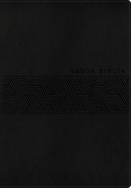 Santa Biblia NTV, Edición manual, letra gigante (SentiPiel, Gris, Letra Roja)