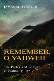 Remember, O Yahweh