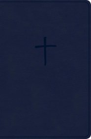 KJV Compact Bible, Navy LeatherTouch, Value Edition