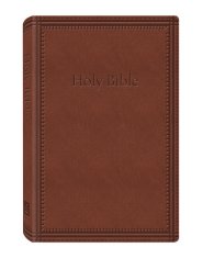 KJV Deluxe Gift & Award Bible: Brown, Imitation Leather