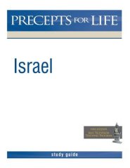 Israel: Precepts for Life Study Guide (Black and White Version)