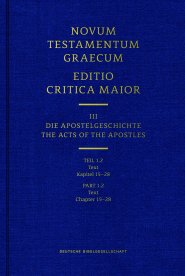 Novum Testamentum Graecum ECM Part 1.2
