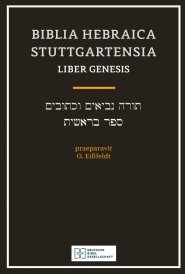 Biblia Hebraica Stuttgartensia Liber Gen