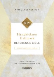 Hendrickson Hallmark Reference KJV Bible: Deluxe Hand-Bound Edition