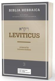 Biblia Hebraica Quinta (BHQ) Vol 3: Leviticus (Softcover)