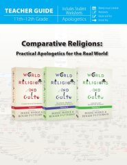 Comparative Religions (Teacher Guide): Practical Apologetics for the Real World