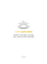 Hope Explored DVD