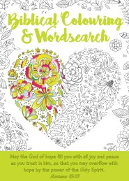 Biblical Colouring & Wordsearch Book: Heart