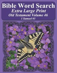 Bible Word Search Extra Large Print Old Testament Volume 46: 1 Samuel #3