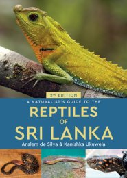 NG REPTILES OF SRI LANKA 2ND EDIT