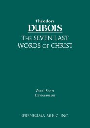 The Seven Last Words of Christ - Vocal Score