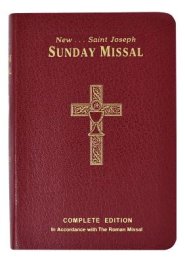 St. Joseph Sunday Missal Canadian Edition: Complete and Permanent Edition
