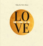 Wedding Guest Book & Memories. Love: The Story of Us:  Begin your story at your wedding ceremony.