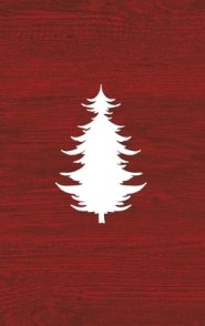 Christmas: A Red Hardcover Decorative Book for Decoration with Spine Text to Stack on Bookshelves, Decorate Coffee Tables, Christmas Decor, Holiday De