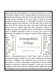 Armageddon Trilogy