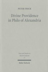 Divine Providence in Philo of Alexandria