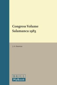 Congress Volume Salamanca 1983