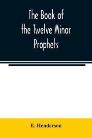 The book of the twelve Minor prophets : translated from the original Hebrew, with a commentary, critical, philological, and exegetical
