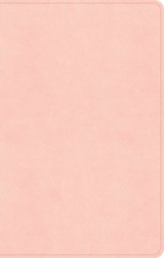 CSB Thinline Bible, Blush Pink SuedeSoft LeatherTouch