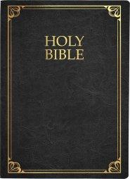 KJVER Family Legacy Holy Bible, Large Print, Black